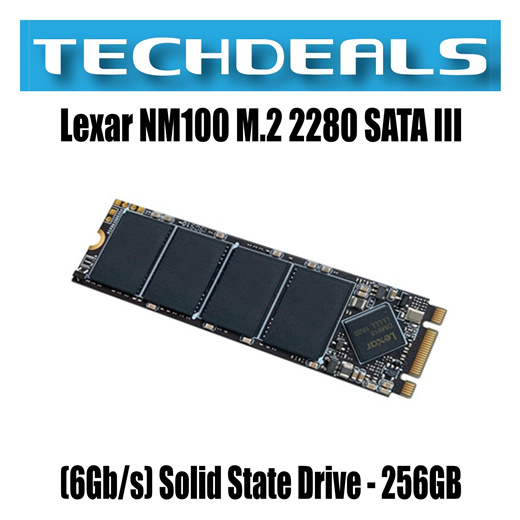 Lexar® NM100 M.2 2280 SATA III (6Gb/s) SSD
