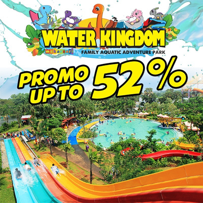 Qoo10 - Tiket Masuk Water Kingdom Mekar Sari : e-Ticket