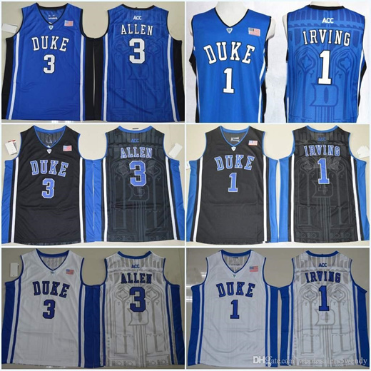 kyrie irving college jersey