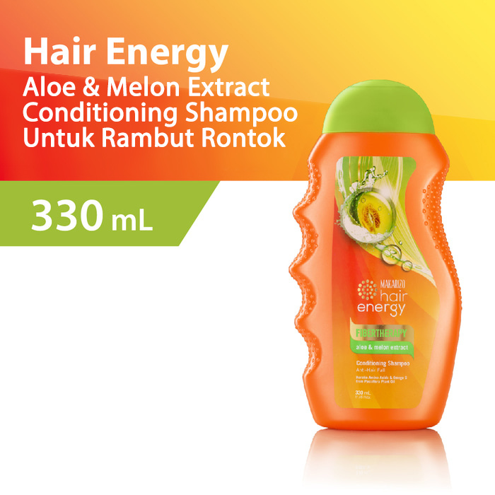 Qoo10 Makarizo Hair Energy Fibertherapy Conditioning Shampoo Aloe Melon 330 Hair Care