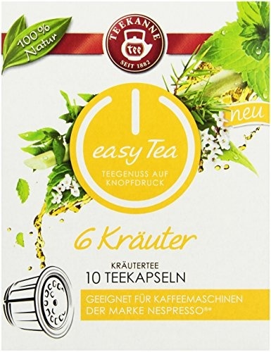 Qoo10 Direct From Germany Tea Pot Easy Tea 6 Herbal Tea Capsules Of Nespre Drinks Sweets