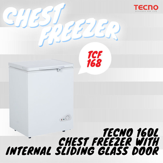 Tecno 160L Chest Freezer – Tecno