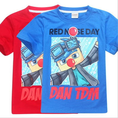 Qoo10 Games Roblox Red Nose Day Dantdm Dan Tdm Kids T - 