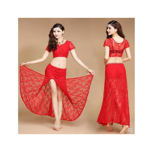 Qoo10 Belly Dance Costume Dance Clothes Exercise Clothes Suit Long Skirt Sex Women S Clothing