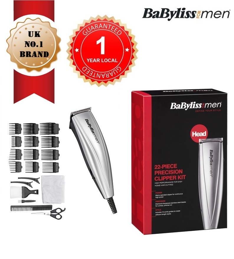 babyliss 22 piece precision clipper kit