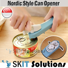 Shop for Can Opener Manual with Ergonomic Grip Handle Food Grade Stainless  Steel Multi-Function Can Opener with Beer Bottle Opener and Cap Gripper at  Wholesale Price on