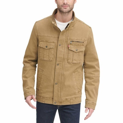 levi's men's full zip jacket