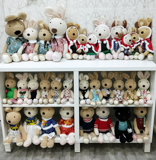 ganz bears cottage collectables