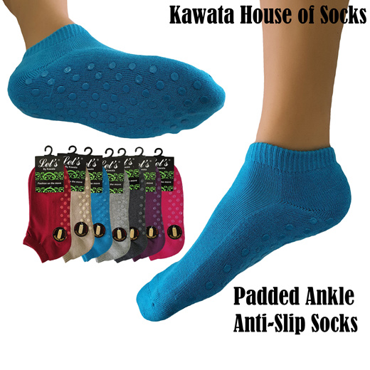 Anti Slip Loafer Padded Socks for Women / Banana Anti-Slip Socks – Kawata  House of Socks