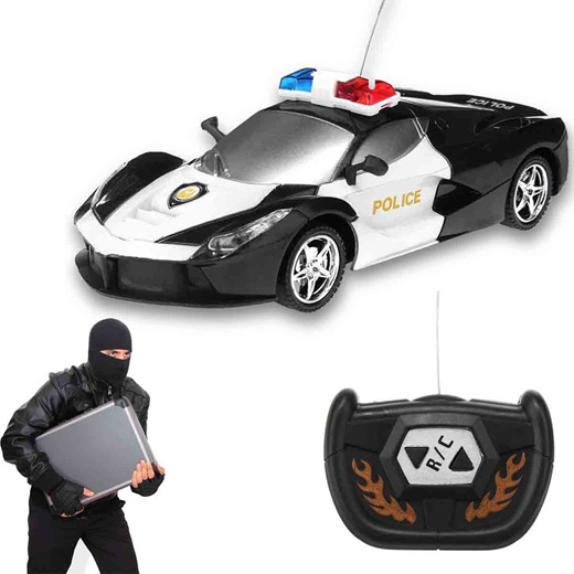 police car with remote control