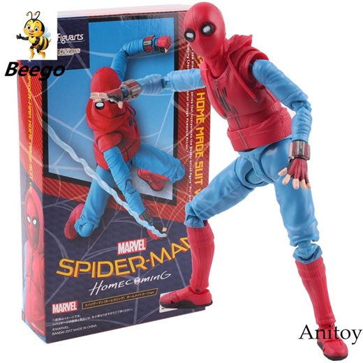 Qoo10 - SHF  Spider Man Homecoming Spiderman Home Made Suit Ver.  P... : Toys