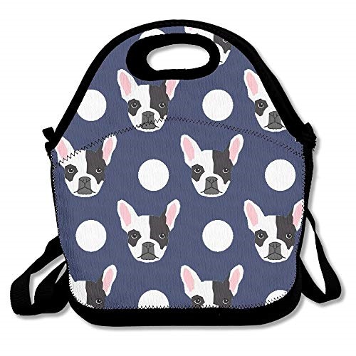 boston terrier lunch bag