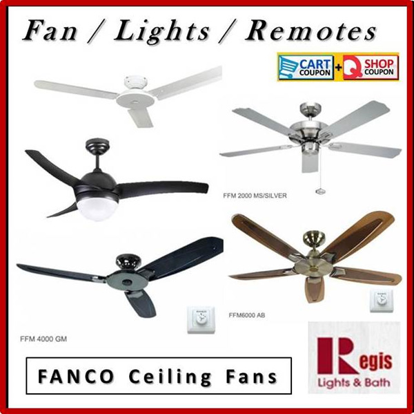 Buy [BEST Selling] Fanco Ceiling Fan FFM3000/FFM2000/FFM4000/FFM6000