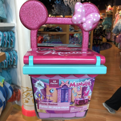 minnie mouse picnic basket playset
