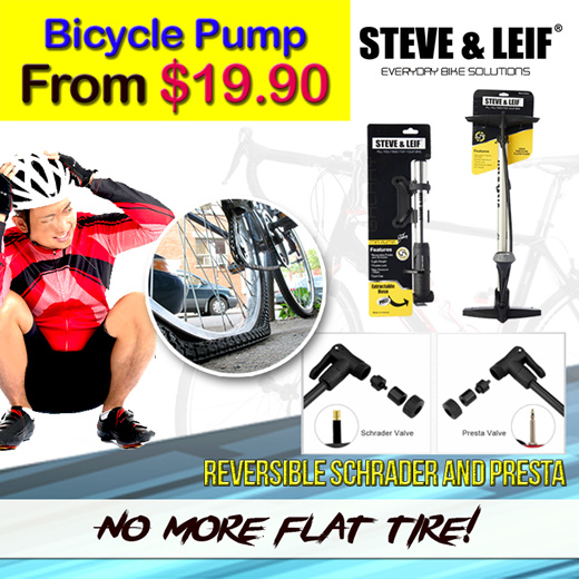 steve and leif bike pump