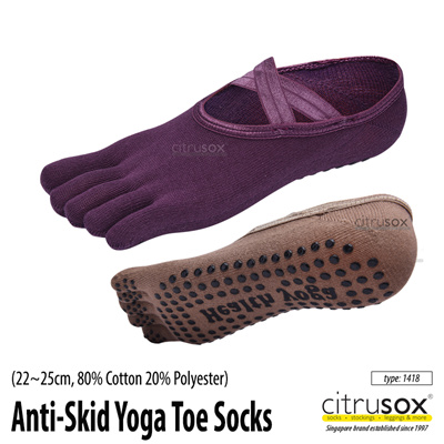 Women & Men No Show Low Cut Ankle Toesocks Lycra Separator Socks for Running Toe Socks