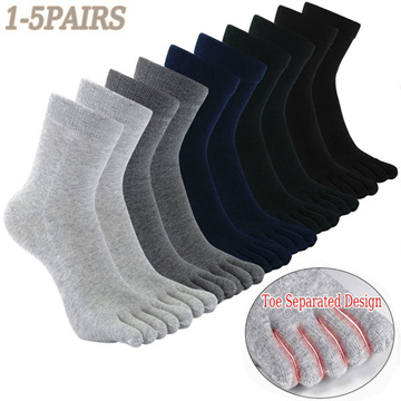 Toe Socks Men And Women Five Fingers Socks Breathable Cotton Socks