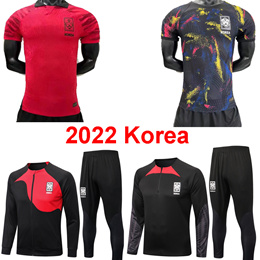 2022 South Korea home and away soccer jersey football shirt sportswear jackets training suits 套装