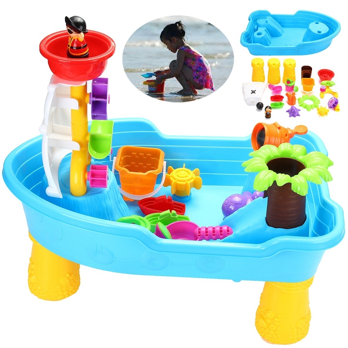 childrens plastic sandpit