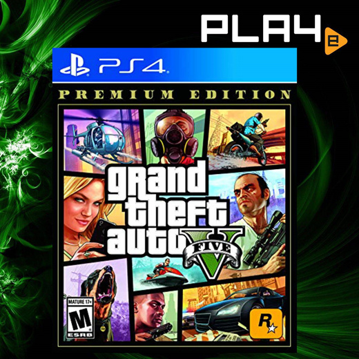 Qoo10 Ps4 Gta V Premium Edition Computer Game