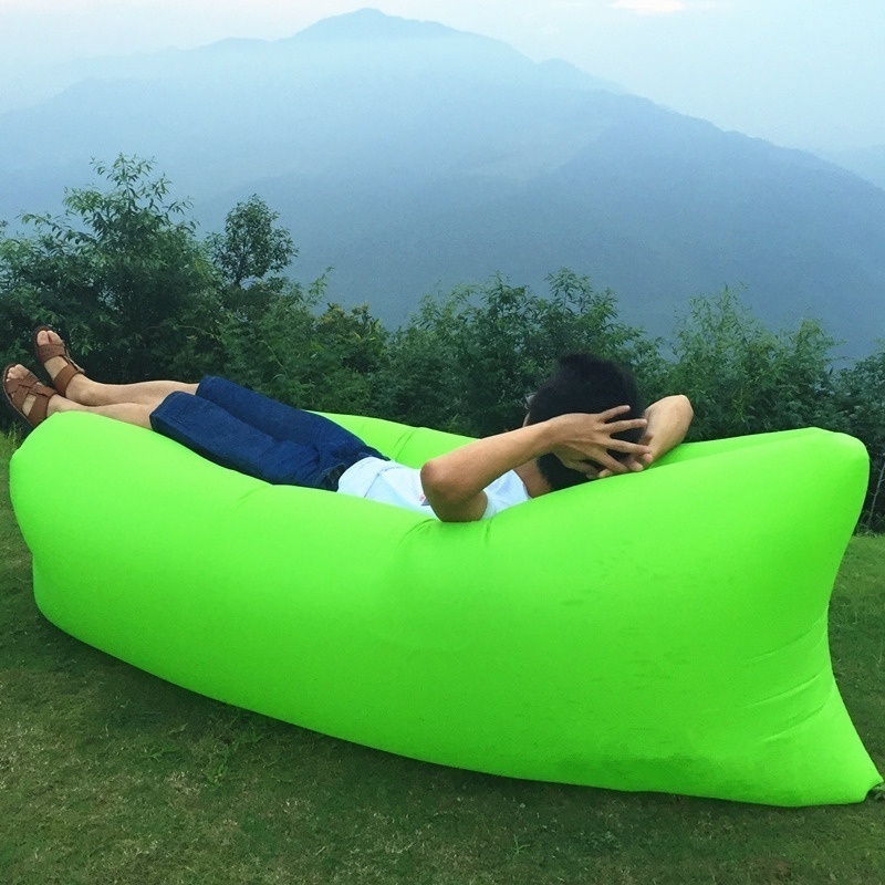 inflatable banana bed