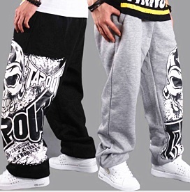 hip hop track pants