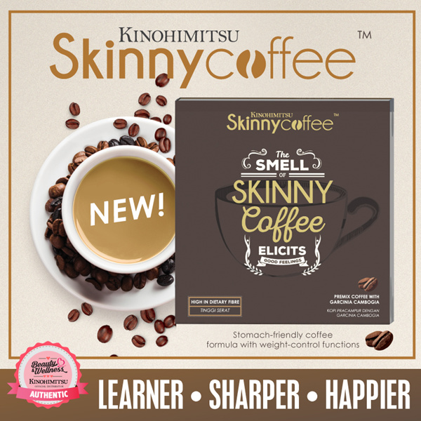 [NEW PRODUCT] Kinohimitsu Skinny Coffee 14s Deals for only RM49.9 instead of RM76