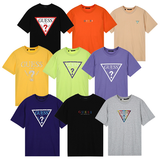 guess colorful tee