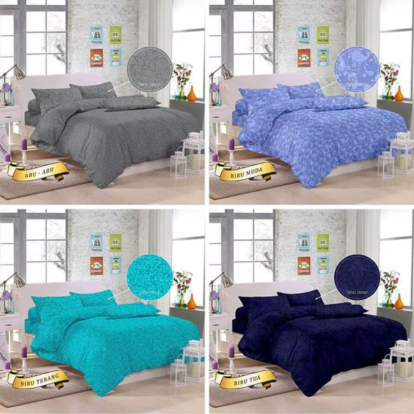 Sprei Sett Monalisa Jacquard uk 180x200x20 Cm Deals for only Rp99.000 instead of Rp120.732