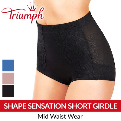 Qoo10 - Triumph Shape Sensation Mid Waist Short Girdle / Women Wear /  Comforta : Underwear/Socks
