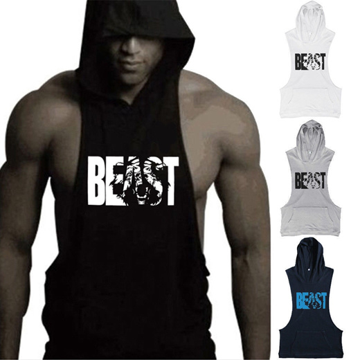 tank top hoodie gym