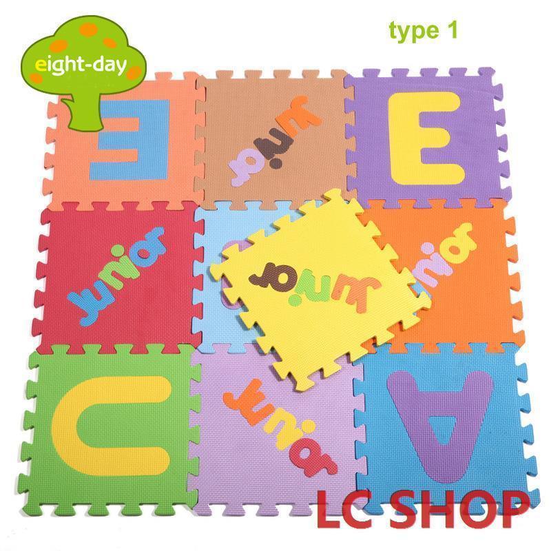 Qoo10 Fruit Letter Maths Puzzle Crawling Eva Foam Mat Carpet