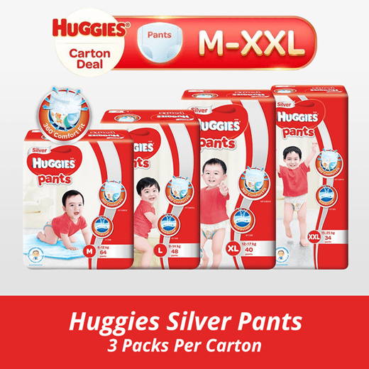 [[Huggies]] Carton Sales!! ✨Huggies Baby Toddlers Drycomfort Pants✨(3 Packs / Carton) #Diaper