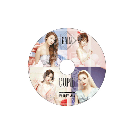 Qoo10 Kara 15 Cupid Pv Tv Live K Pop Dvd In Love Kara Sung You Cd Dvd