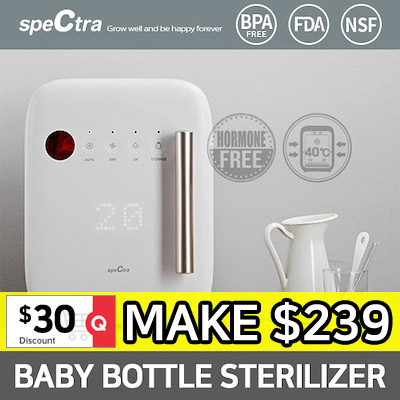 spectra baby bottle sterilizer