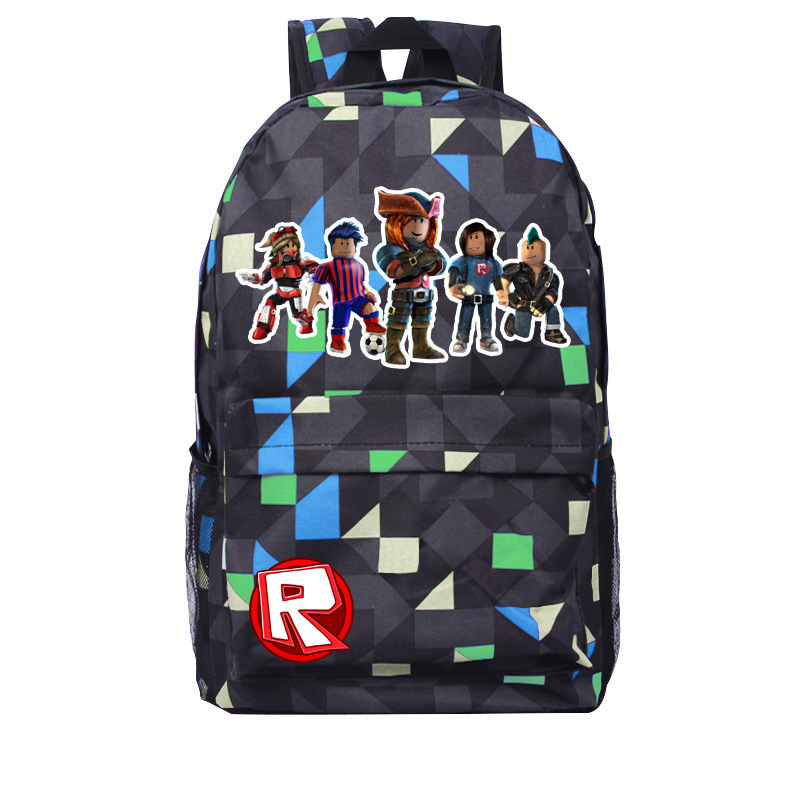 Wholesale 453113cm Roblox School Bags Boys Girl Backpack Kids Back To School Party Gift Bag Cartoo - 