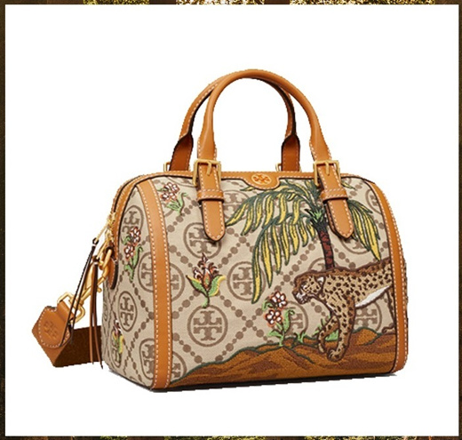 Qoo10 - TORY BURCH T MONOGRAM JACQUARD EMBROIDERED BARREL 83975☆100% AUTHENTIC... : Bag & Wallet Qoo10 - TORY BURCH T MONOGRAM JACQUARD EMBROIDERED BARREL 83975☆100% AUTHENTIC... : Bag & Wallet