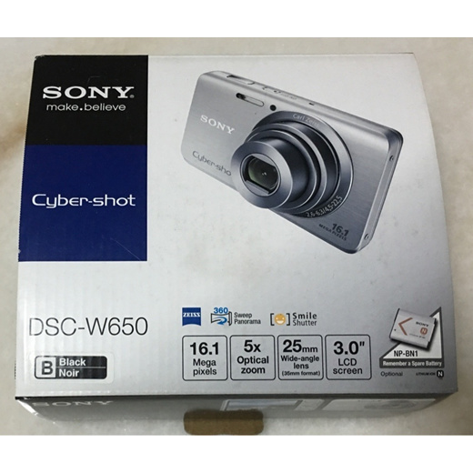 sony cybershot dsc w650