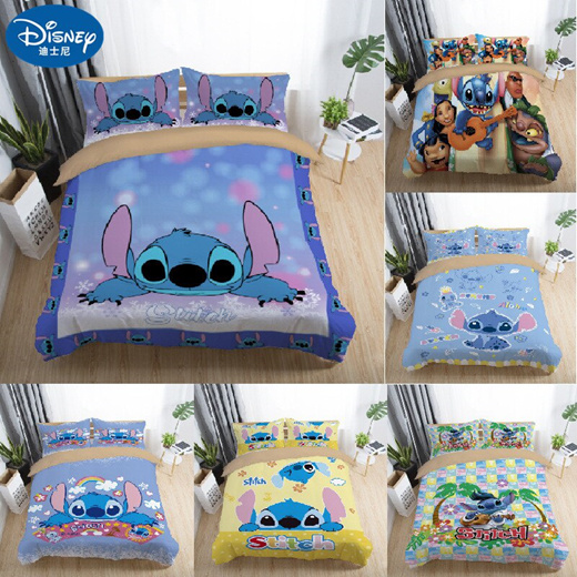 Qoo10 Disney Stitch Bedding, Stitch Bed Set Twin