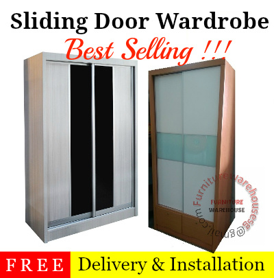 Furniture Warehouse2 Door Sliding Wardrobe Cabinet Cupboard Sliding Door Wardrobe Furniture Warehouse