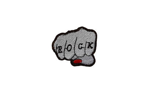 Qoo10 Rock Hand Sign Patch Kids Fashion