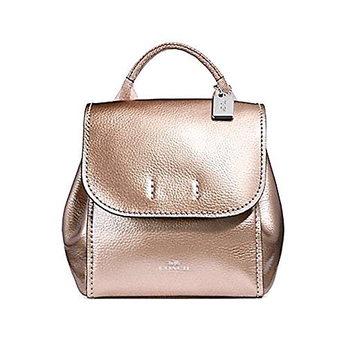 rose gold purse coach