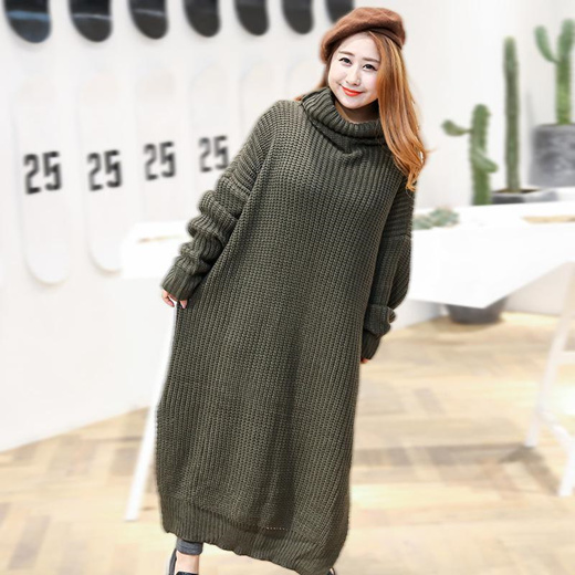 plus size knit sweater dress