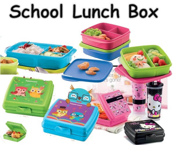 tupperware lunch box for kid with bag