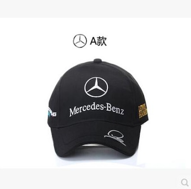 f1 racing caps