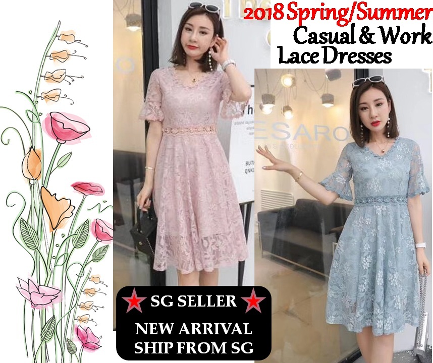 spring and summer casual dresses