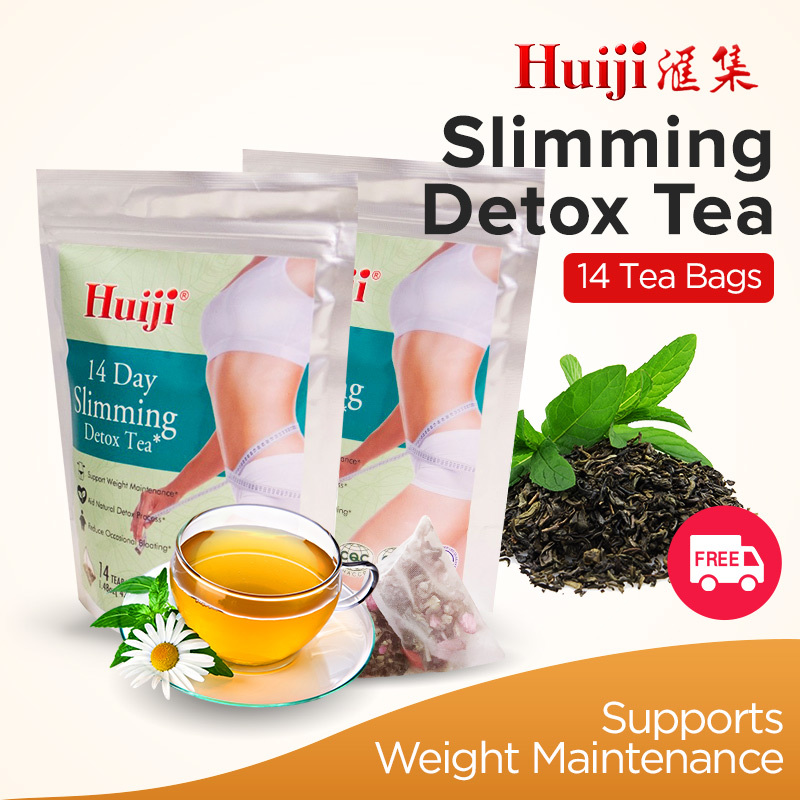 Qoo10 Huiji Slimming Detox Tea 14 Tea Bag Free Delivery Nutritious Items