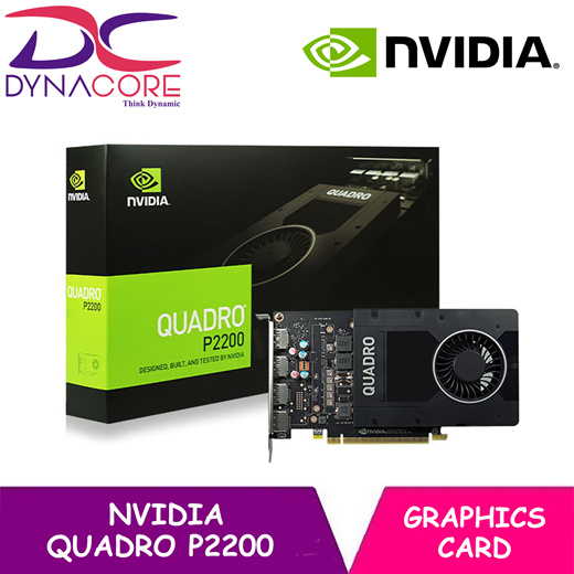 Qoo10 - DYNACORE - Leadtek Nvidia Quadro P2200 (Pascal) 5GB GDDR5X