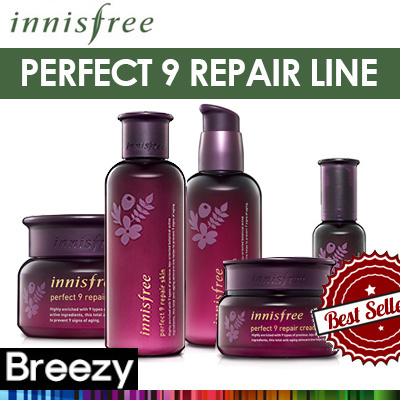 BREEZY ? [Innisfree] Perfect 9 Repair Line / Toner / Lotion / Serum / Eye Cream / Cream / Korean