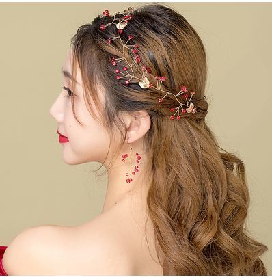 red hair accessories